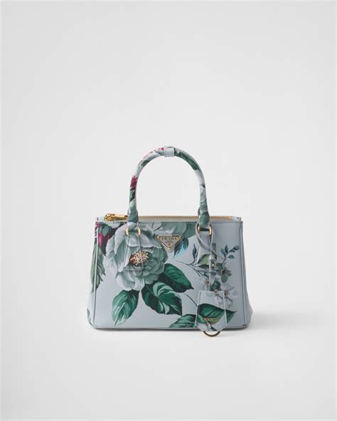 prada sage green purse|Sage Green Prada Galleria Printed Saffiano Leather Bag .